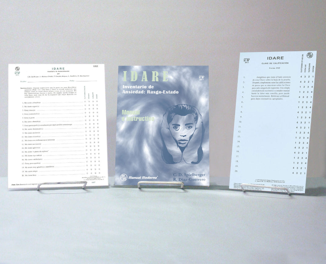 IDARE Inventario de ansiedad: Rasgo-Estado
