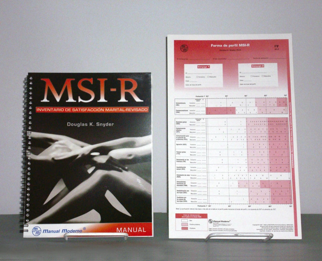 MSI-R Inventario de satisfacción marital revisado