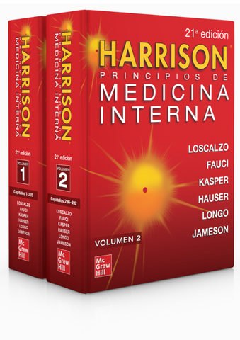 Harrison Principios de Medicina Interna volumen 1 y 2. Loscalzo