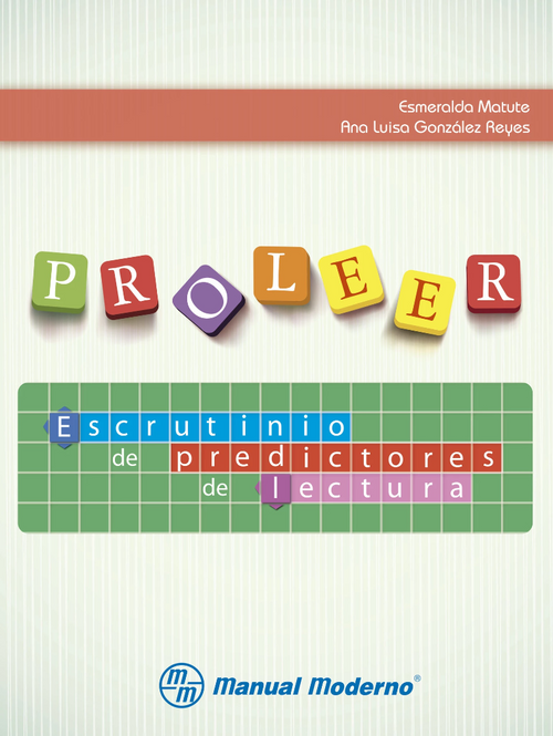 PROLEER Escrutinio de predictores de lectura/ Matute