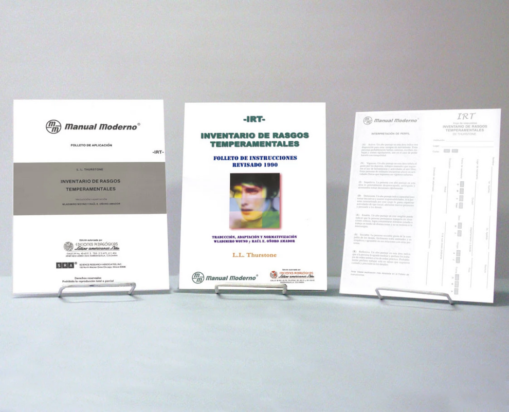 IRT Inventario de rasgos temperamentales/ Thurstone – Libreria FONPAL