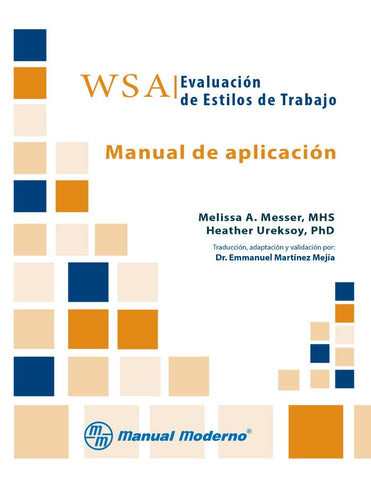 WSA. Evaluación de estilos de trabajo / Messer